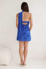 Decadent Love Mini Dress Blue - Image 10