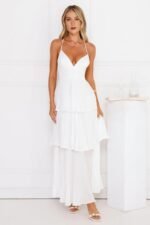 Fashionably Ever After Maxi Dress White - Image 3