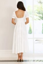 Honeysuckle Haven Maxi Dress White - Image 6