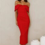 Need A Reason Midi Dress Red