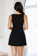 Showered With Love Mini Dress Black - Image 7