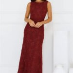 Stay Fab Maxi Dress Wine