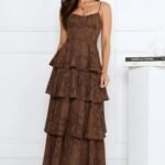 Thriving Now Maxi Dress Brown