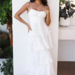 Thriving Now Maxi Dress White
