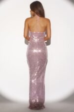 True Resemblance Sequin Maxi Dress Pink - Image 7
