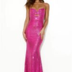 True Spark Sequin Maxi Dress Pink