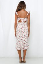 West Coast Represent Midi Dress White - Image 5